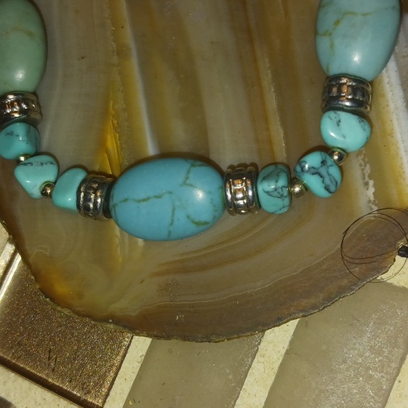 Vintage Turquoise bracelet - Picture 2 of 4